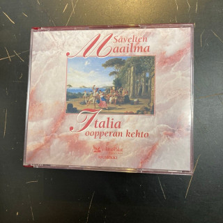 Italia - oopperan kehto 3CD (VG+/M-) -klassinen-